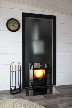 Lasiseinä Harvia Duo 9x21 satiini/musta