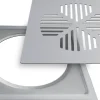 Lattiakaivon kansi PP-Tuote Design Neliö Apila RST 197 x 197 mm