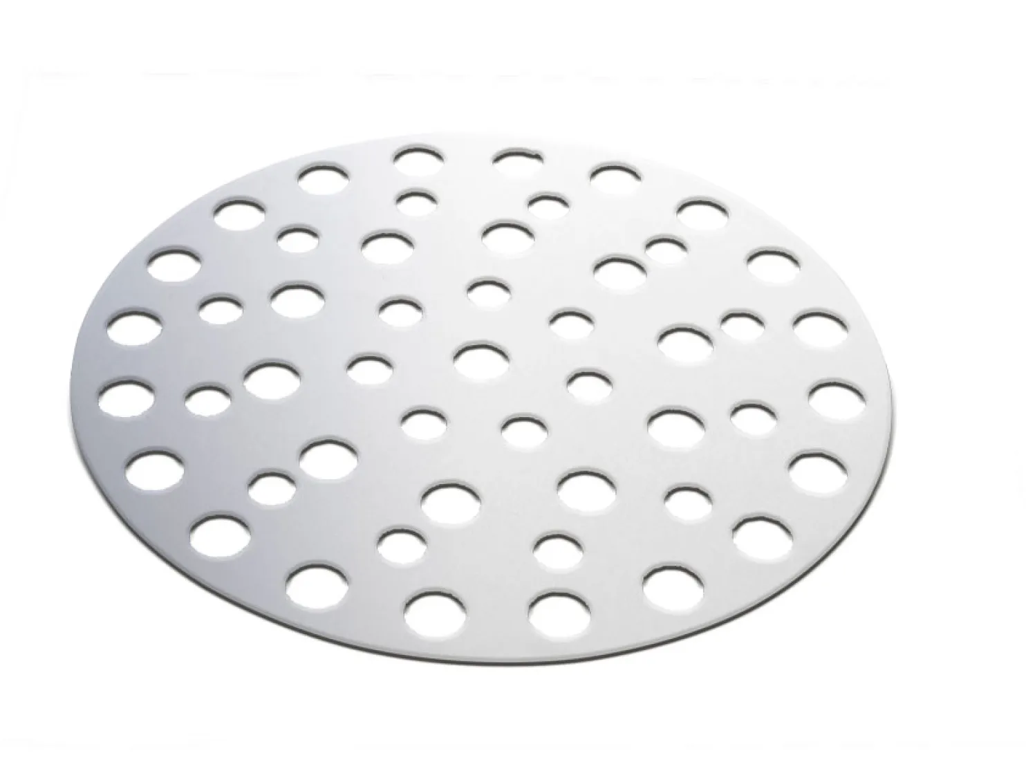 Lattiakaivon kansi vanhaan muoviseen lattiakaivoon PP-Tuote pyöreä RST halk. 150 mm