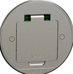 Lattiapistorasia Schneider electric Unica System+ XS metalli pyöreä