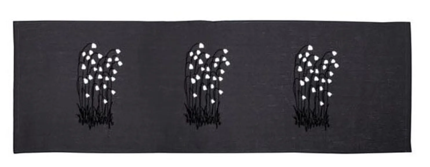 Laudeliina Pikkupuoti Suovilla Pellava 45x145 cm harmaa