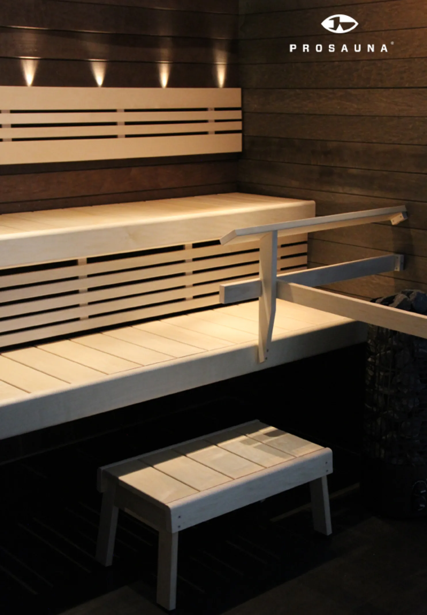 Laudepaketti Prosauna Basic 210 leveys max 2100 mm haapa 53/41