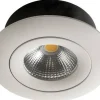 LED-alasvalo Airam Compact, Ø90x40mm, IP44, 7W/830, himmennettävä, suunnattava, valkoinen