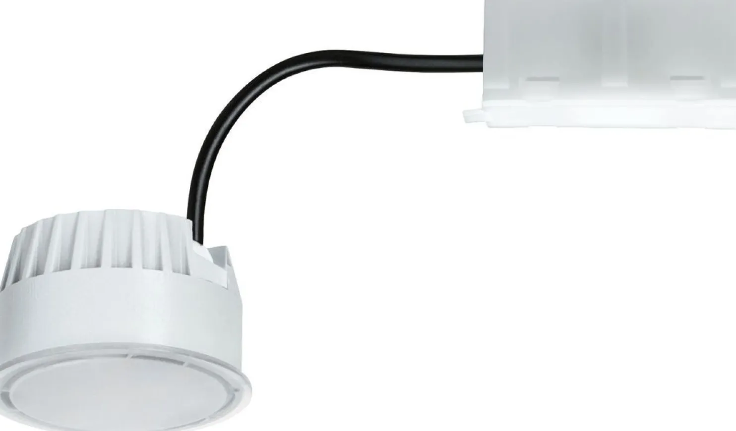 LED-alasvalo Paulmann Base Coin, 51mm, 5W, 370lm, 3000K, opaali