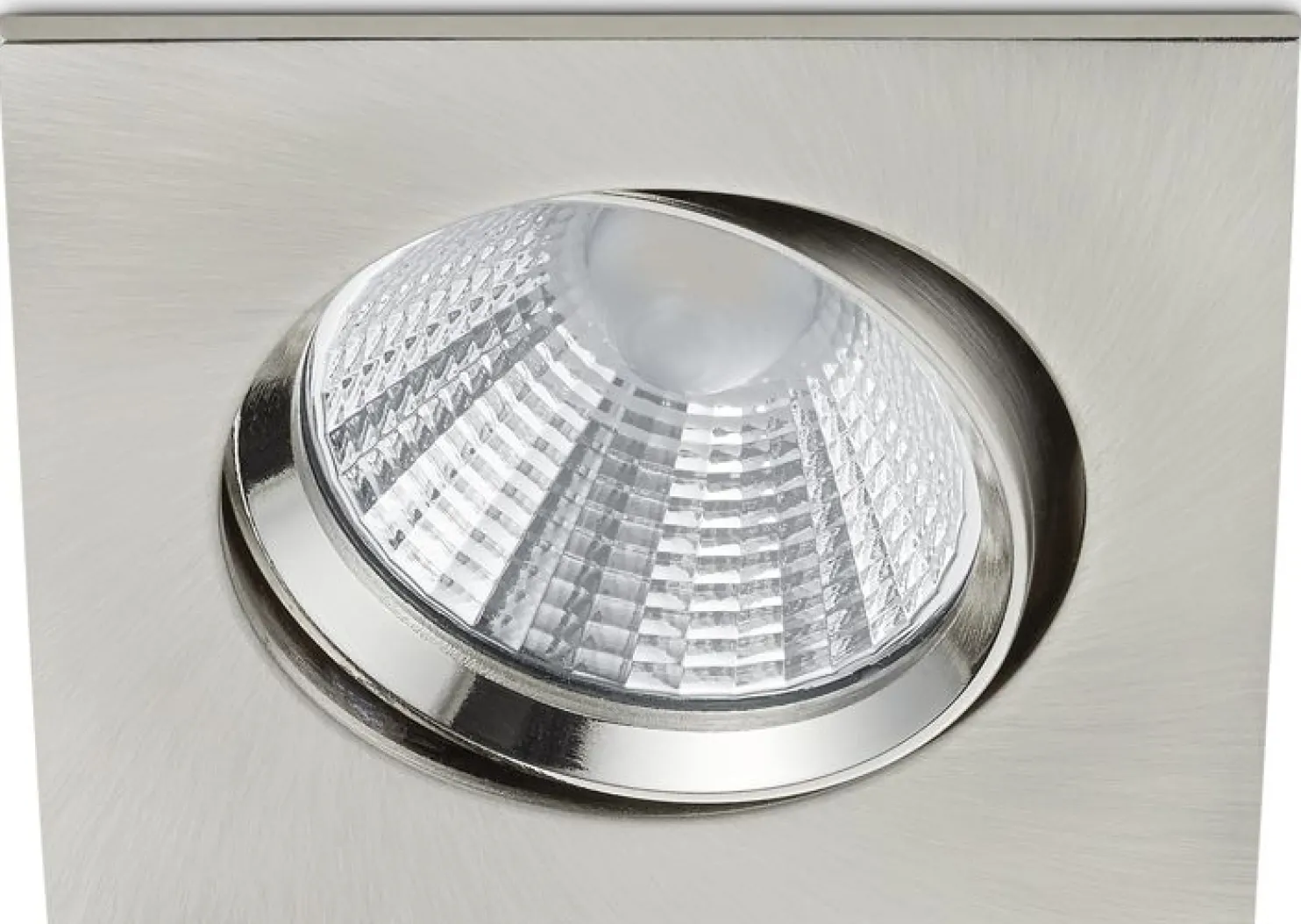 LED-alasvalo Trio Pamir 85x54x85 mm IP23 harjattu teräs