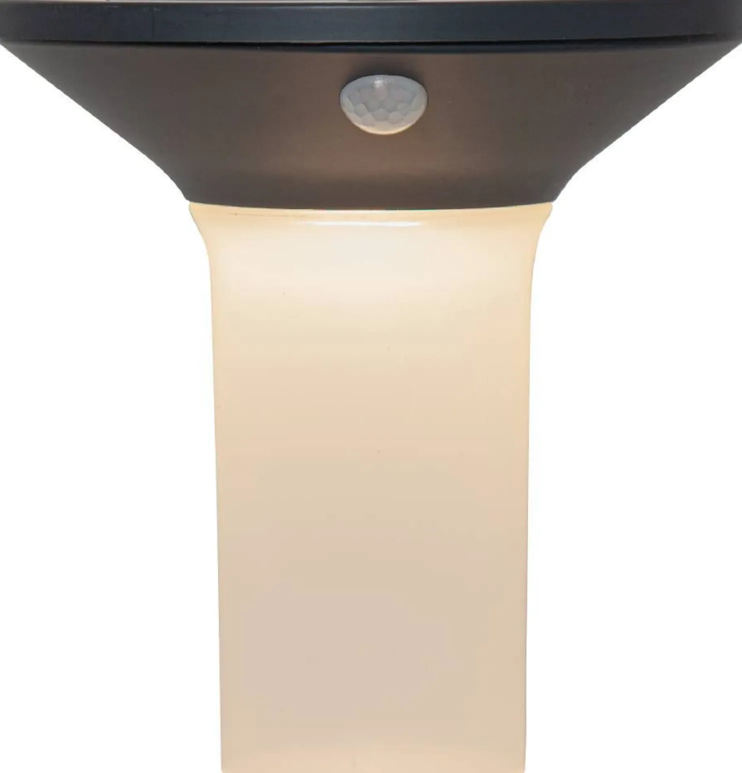 LED-aurinkokennoseinävalaisin Eglo Corbezzola, liiketunnistin, musta
