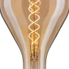 LED-filamenttilamppu Paulmann 1879 Edition BigDrop, E27, 400lm, 7W, 1800K, himmennettävä, kulta
