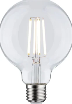 LED-filamenttilamppu Paulmann Eco-Line Globe, G95, E27, 840lm, 4W, 4000K, kirkas