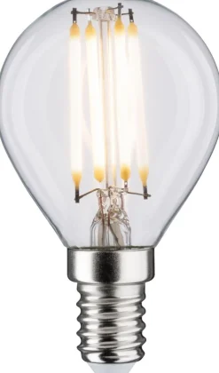LED-filamenttilamppu Paulmann Drop, E14, 470lm, 4.8W, 2700K, himmennettävä, kirkas