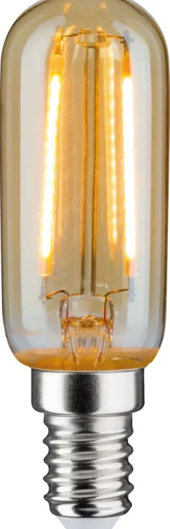LED-filamenttilamppu Paulmann Tube, E14, 145lm, 2W, 1700K, kulta