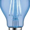 LED-filamenttilamppu Paulmann Pear, E27, 40lm, 2.2W, 1000K, sininen
