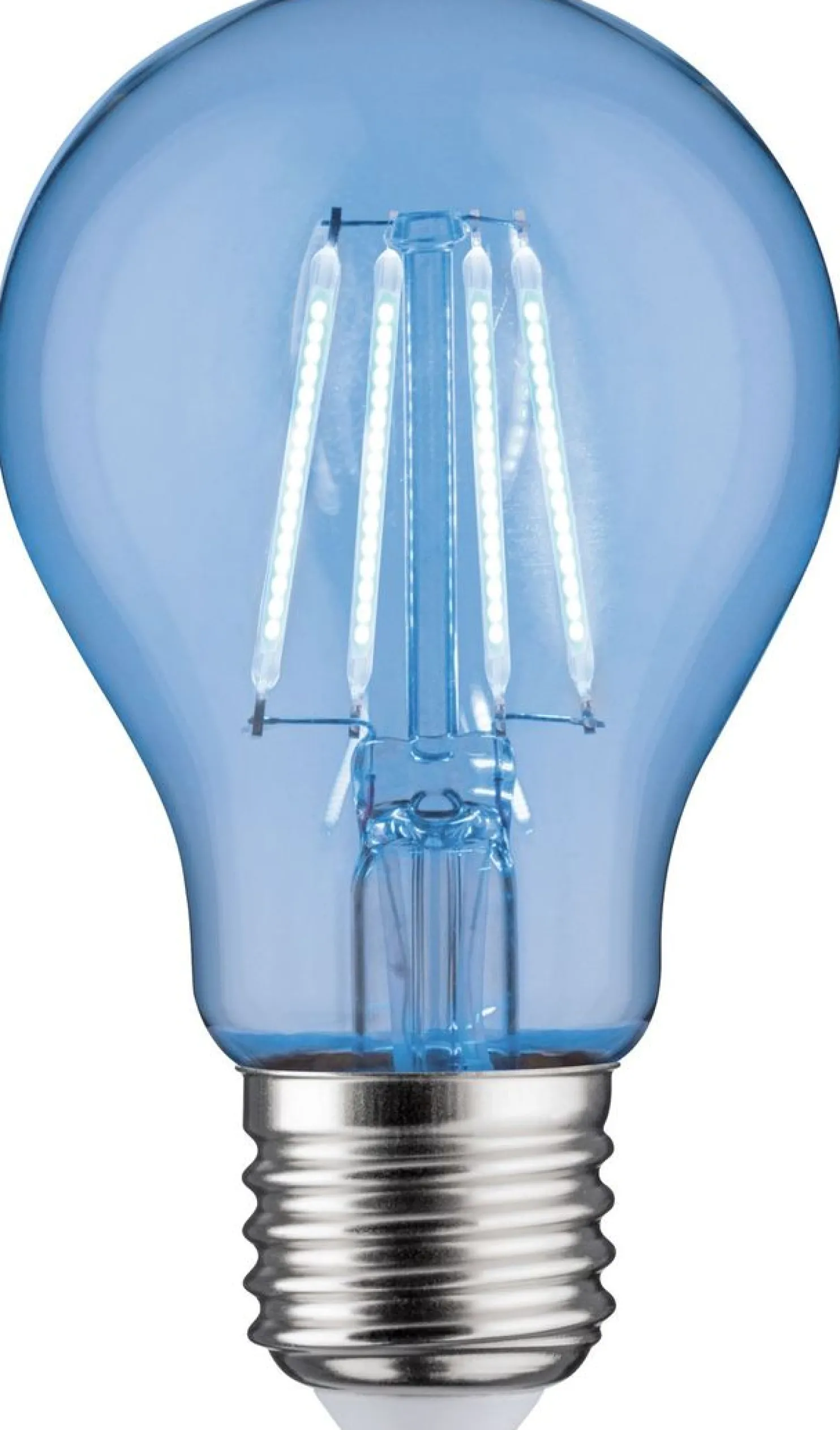 LED-filamenttilamppu Paulmann Pear, E27, 40lm, 2.2W, 1000K, sininen
