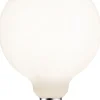 LED-filamenttilamppu Paulmann Lampion Globe, G125, E27, 400lm, 4.3W, 3000K, himmennettävä, valkoinen