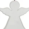 LED-hautakynttilä Star Trading Flamme Angel, 13,5x3,5x18cm, valkoinen