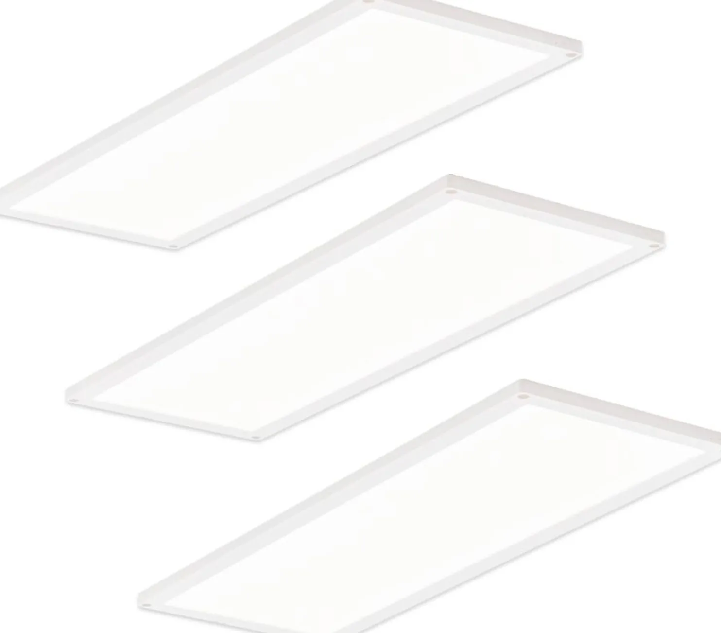 LED-kalustevalaisinsetti Limente LED-Flat 22 3x7.6 W valkoinen