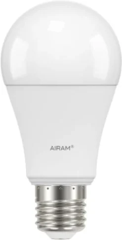 LED-kasvilamppu Airam opaali vakiokupu E27 4000K 1100lm