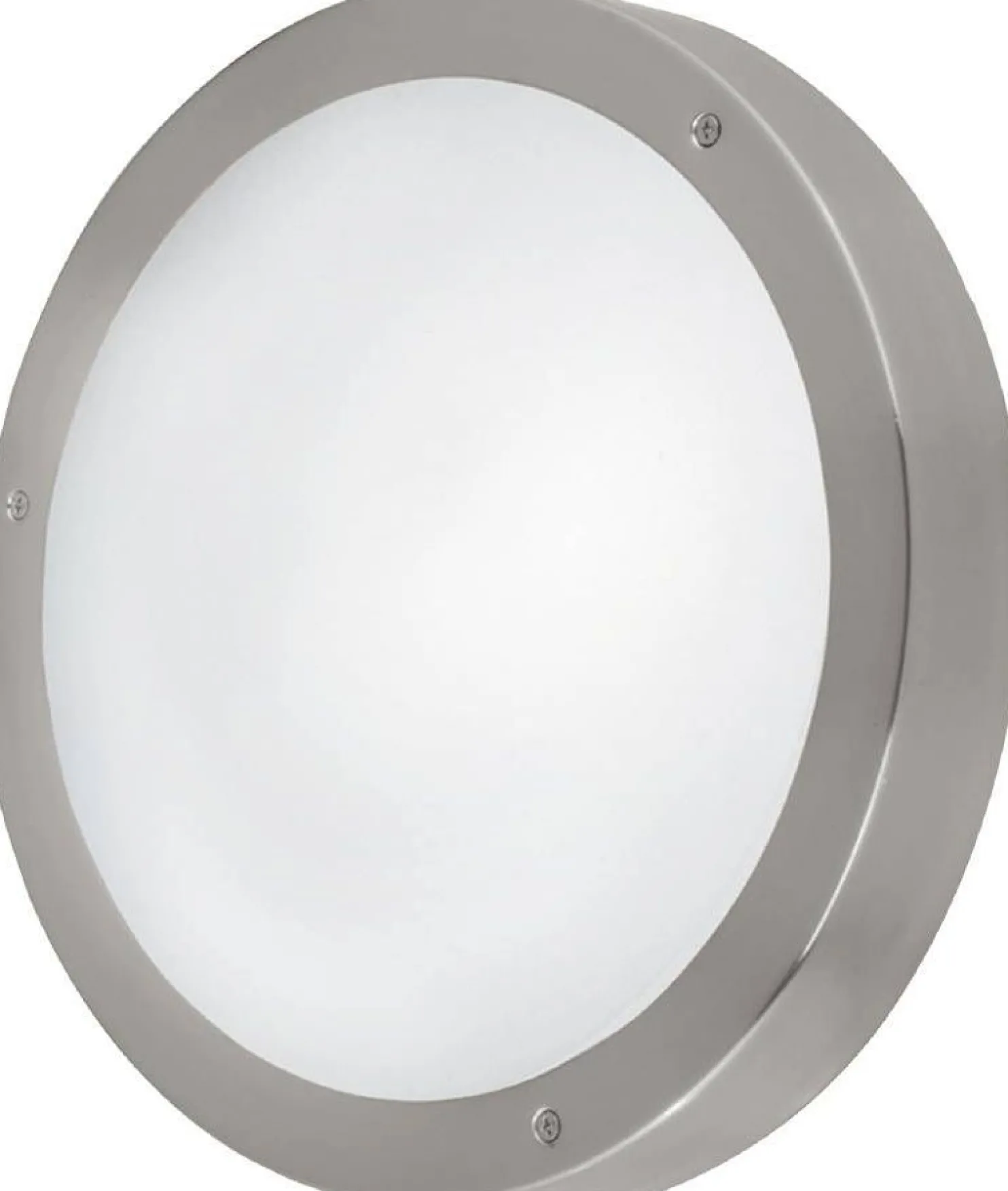 LED-katto-/seinävalaisin Eglo Vento 1, ruostumaton teräs/valkoinen