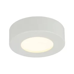 LED-kattospotti Globo Paula Ø12,2cm 6W valkoinen
