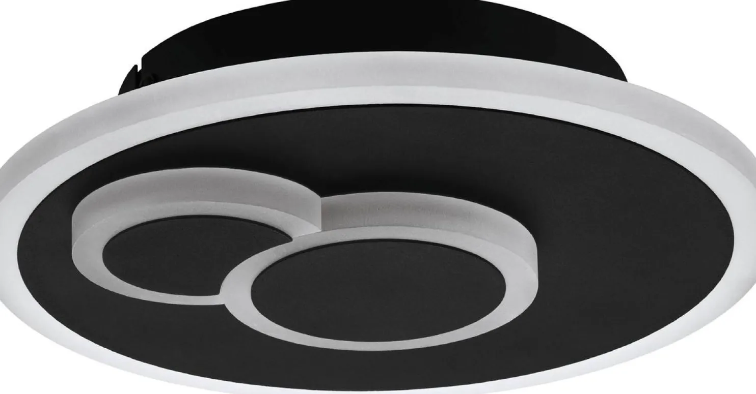 LED-Kattovalaisin Eglo Cadegal Ø20cm musta