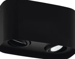 LED-Kattovalaisin Eglo connect.z Caminales-Z 12x24cm 10W RGBW musta