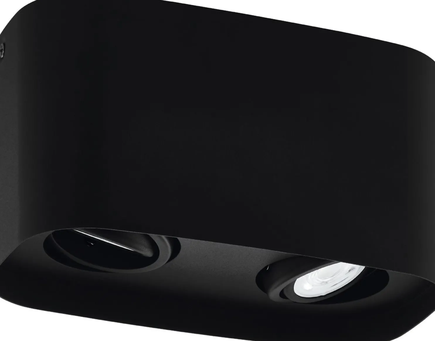 LED-Kattovalaisin Eglo connect.z Caminales-Z 12x24cm 10W RGBW musta