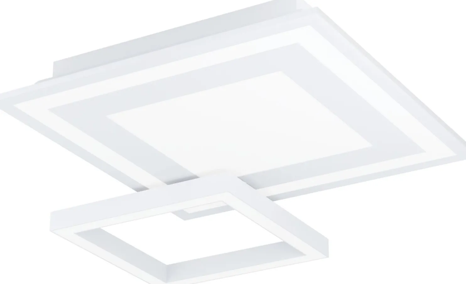 LED-Kattovalaisin Eglo connect.z Savatarila-Z 45x45cm 21.6W RGBW eri värejä
