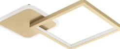 LED-Kattovalaisin Eglo Gafares 15W 33x33cm kaukosäädin eri värejä