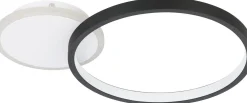 LED-Kattovalaisin Eglo Gafares 15W 29x40,5cm kaukosäädin eri värejä