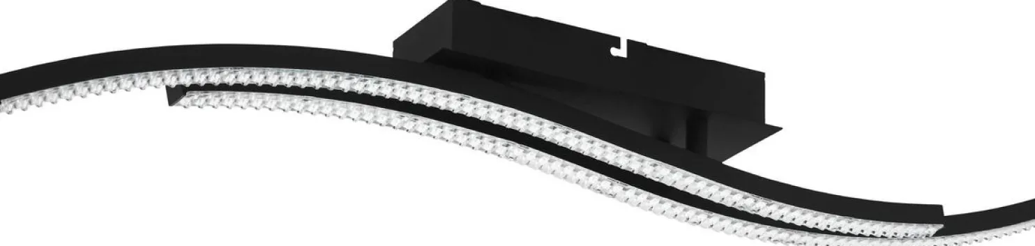 LED-Kattovalaisin Eglo Lejias 78x8cm musta
