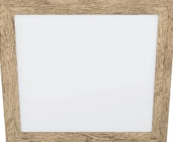 LED-kattovalaisin Eglo Plagliarone 2 50x50cm puu