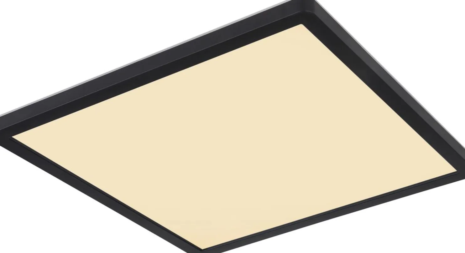 LED-kattovalaisin Globo Sapana IP44 29,4x29,4 cm eri värejä
