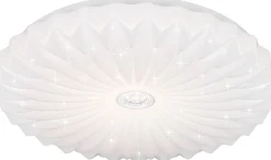 LED-kattovalaisin Trio Ataris, 38cm, valkoinen