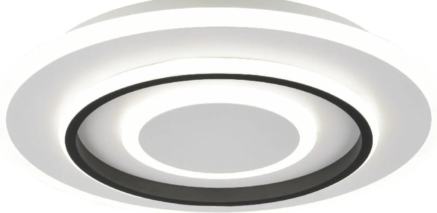 LED-kattovalaisin Trio Jora, 40cm, mattavalkoinen