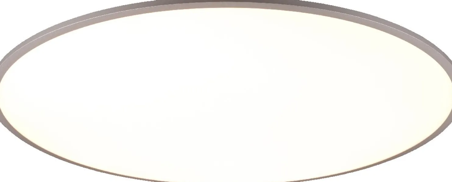LED-kattovalaisin Trio Yuma, 100cm, harmaa/valkoinen