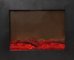LED-koriste Star Trading Fireplace 400x500x145mm musta