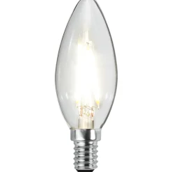 LED-kynttilälamppu Star Trading Illumination LED 351-01-1 Ø 35x98mm E14 kirkas 2,3W 4000K 270lm