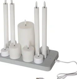 LED-kynttiläsetti Star Trading Flamme Charge Mix, ladattava