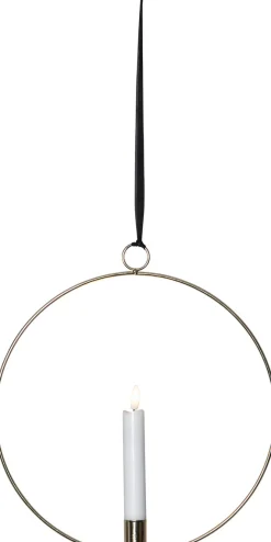 LED-kynttilä Star Trading Flamme Ring, 28.5x2.5x30cm