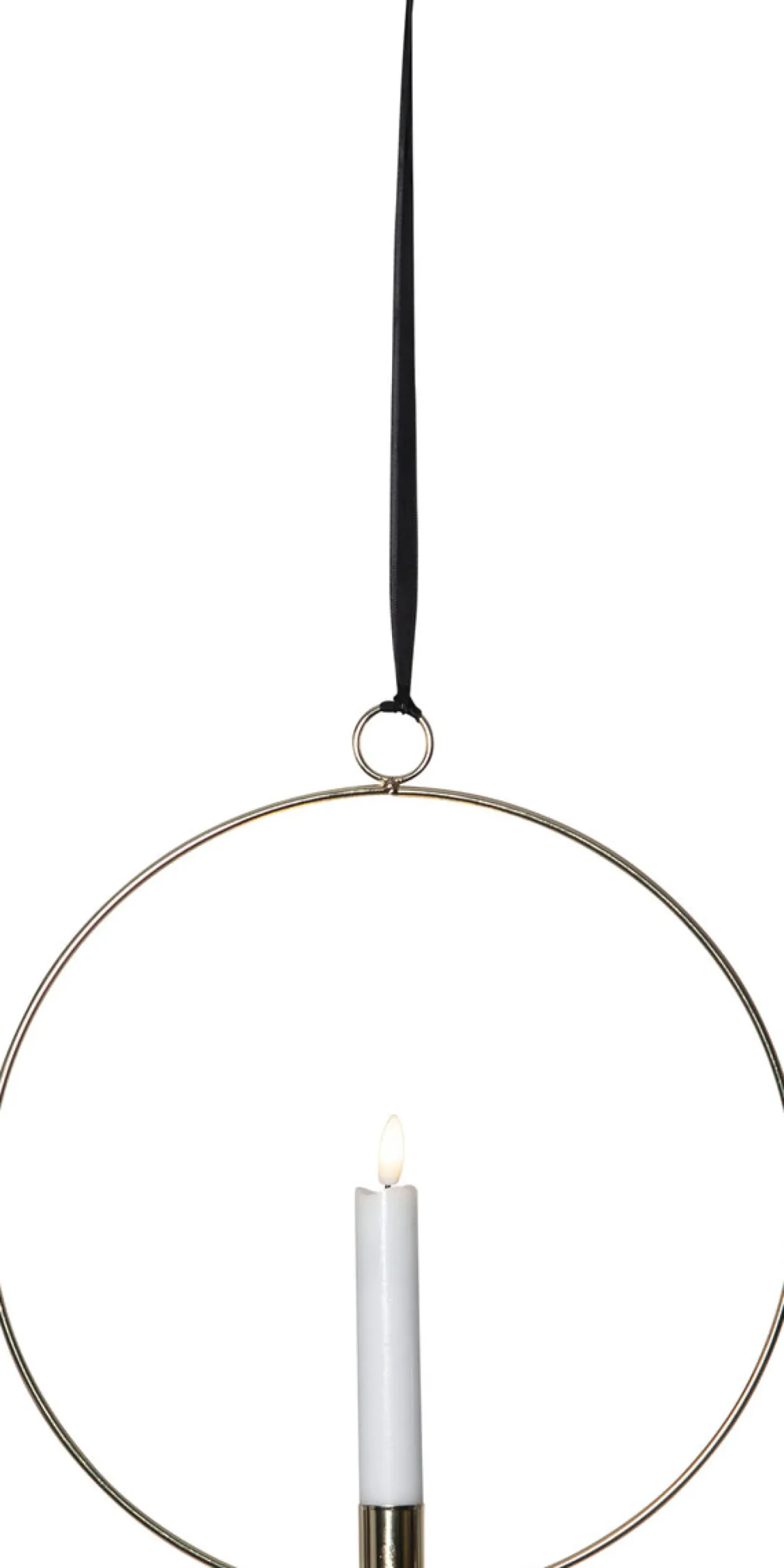 LED-kynttilä Star Trading Flamme Ring, 28.5x2.5x30cm