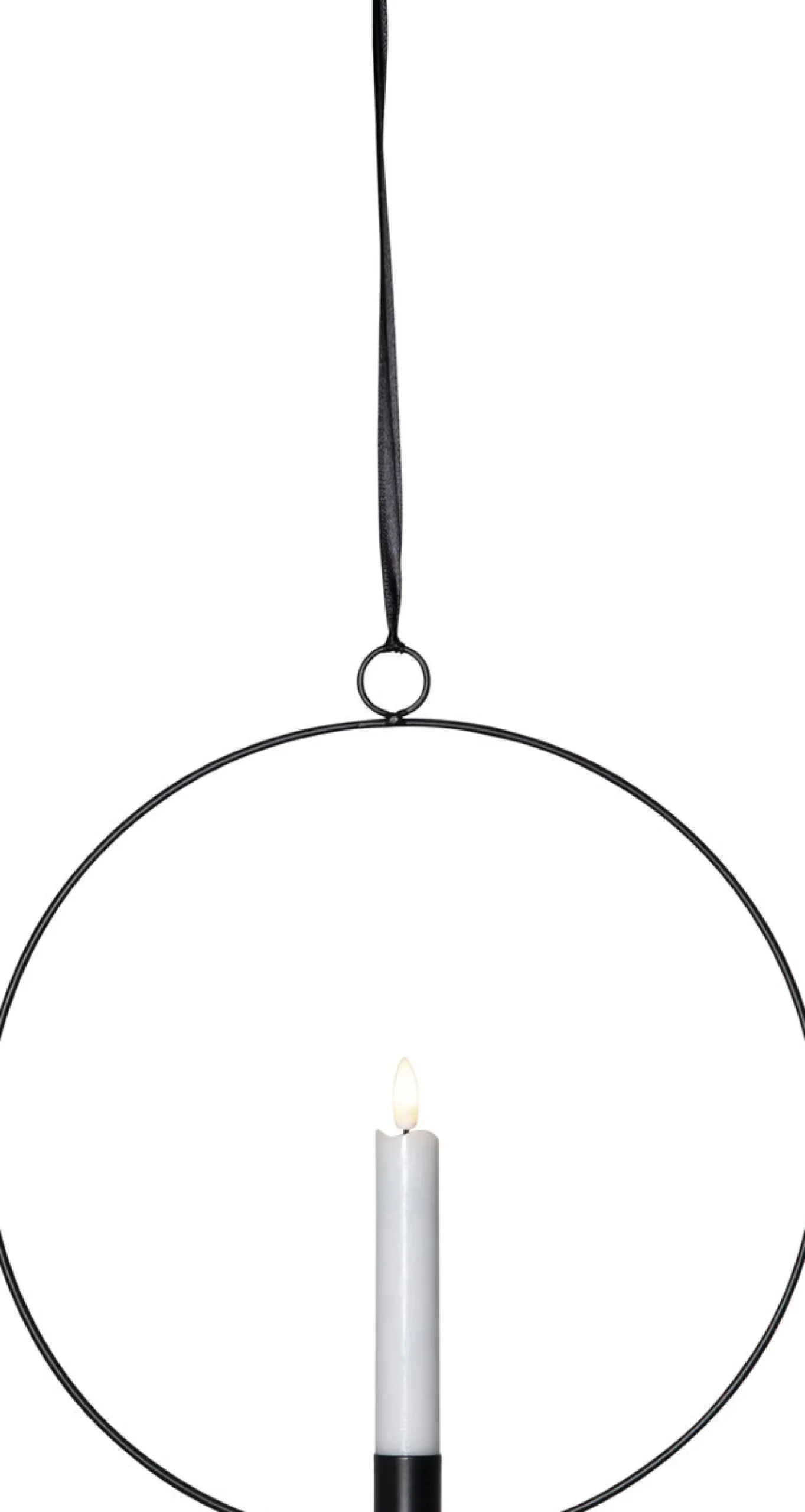 LED-kynttilä Star Trading Flamme Ring, 28.5x2.5x30cm