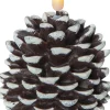 LED-kynttilä Star Trading Flamme Cone, 10.5cm, ruskea