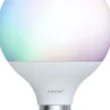 LED-lamppu Airam SmartHome GLOBE-95, 11W, E27, 1055lm, 2700-6500K, RGB/TW, opaali