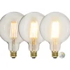 LED-lamppu Star Trading Decoration LED3-step click 354-87 Ø 125x180mm E27 6,5W 2100K 70/350/700lm