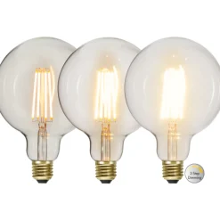 LED-lamppu Star Trading Decoration LED3-step click 354-87 Ø 125x180mm E27 6,5W 2100K 70/350/700lm