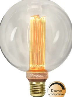 LED-lamppu Star Trading New Generation Classic 349-52-1 Ø125x165mm E27 kirkas 2.5W 1800K 90lm