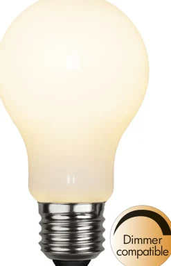 LED-lamppu Star Trading Opaque Filament RA90 375-31-2, Ø60x108mm, E27, A60, 5W, 3000K, 470lm