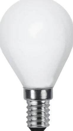 LED-lamppu Star Trading Opaque Filament 375-13 Ø45x78mm, E14, opaali, 4.7W, 2700K, 470lm