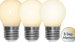 LED-lamppu Star Trading Opaque Filament RA90 3-step 375-82-1, Ø45x78mm, E27, G45, 4W, 2700K