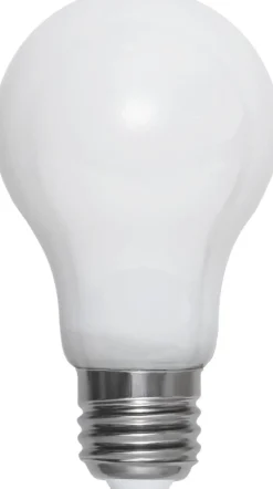 LED-lamppu Star Trading Opaque Filament 375-41-3 Ø60x108mm, E27, opaali, 9W, 3000K, 806lm, himmennettävä
