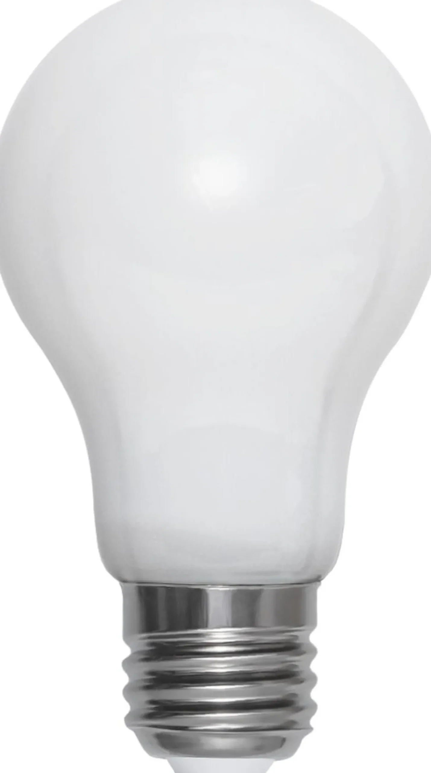 LED-lamppu Star Trading Opaque Filament 375-41-3 Ø60x108mm, E27, opaali, 9W, 3000K, 806lm, himmennettävä